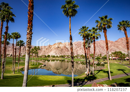 golf course, Palm Springs, California 118207237