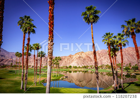golf course, Palm Springs, California 118207238