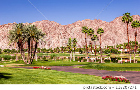 golf course, Palm Springs, California 118207271