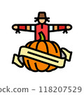 fall festivals autumn color icon vector illustration 118207529