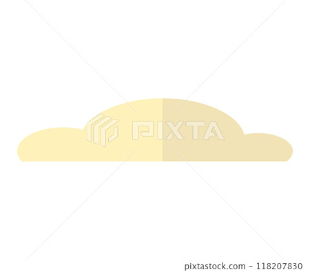 Cloud vector illustration. Natures breath is visible as mist rises, blending with high clouds above Cloud metaphors intertwine, creating poetic narrative in ever-changing sky 118207830