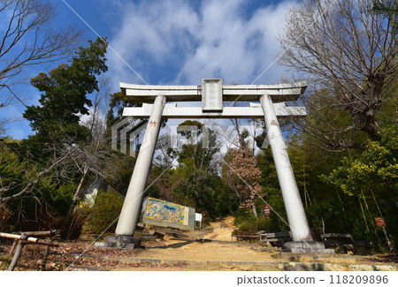 Torii gate in Mount Tenno, Sakatoke Shrine 118209896