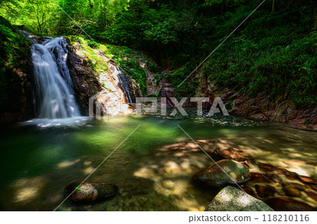 Waterfall scenery: Hananuki Valley, Otome Falls 118210116
