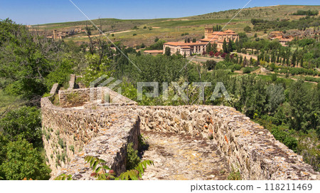 Wall of Segovia and Monastery of Santa Maria del Parral, Segovia, Spain 118211469