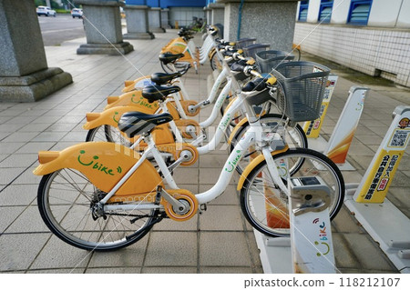 Taiwan's bicycle sharing service "YouBike" 118212107