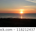 Sunset over the sea 118212437
