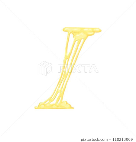 Cartoon sticky slime. Goo liquid slime splatter, mucus splash. Jelly dripping spot flat vector illustration icon 118213009