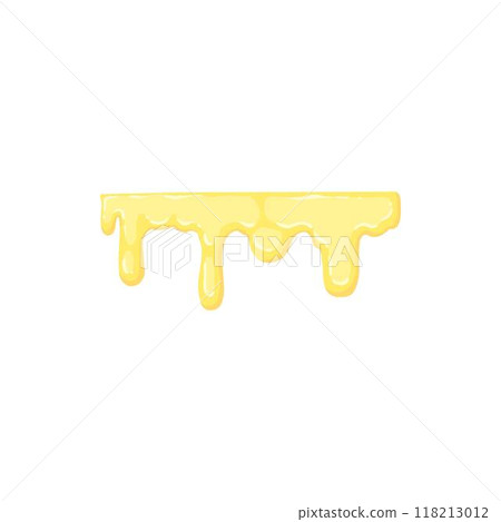 Cartoon sticky slime. Goo liquid slime splatter, mucus splash. Jelly dripping spot flat vector illustration icon Cartoon sticky slime. Goo liquid slime splatter, mucus splash. Jelly dripping spot flat vector illustration icon 118213012