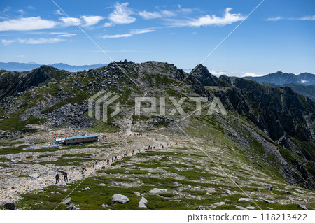 Mt. Kiso-Komagatake in summer Mt. Kiso-Komagatake in summer 118213422