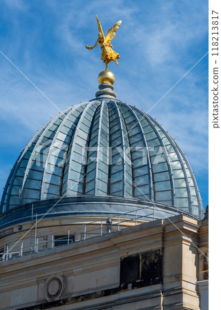 Dresden Academy of Fine Arts university of visual arts located on Bruhl's Terrace in Dresden, Saxony, Germany Dresden Academy of Fine Arts university of visual arts located on Bruhl's Terrace in Dresden, Saxony, Germany 118213817