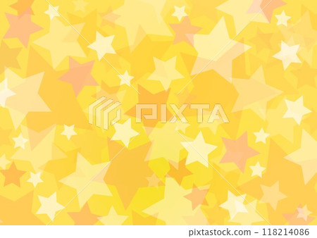 星星漸變背景橙色 118214086