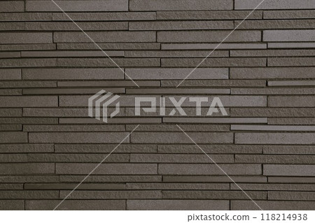 Interior and exterior brick-like luxury wall covering, brown 1 118214938
