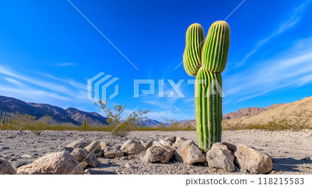 Desert cactus 118215583