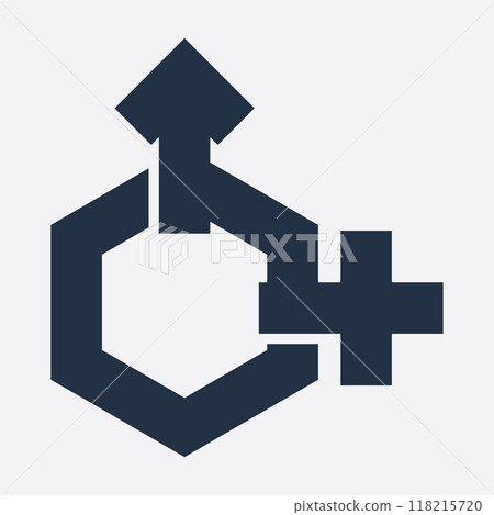 male and female gender logos 118215720