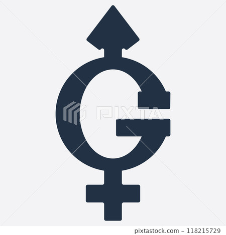 male and female gender logos male and female gender logos 118215729