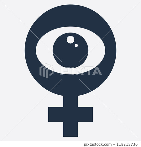 male and female gender logos male and female gender logos 118215736