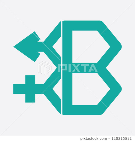 diagonal icon logo gender 118215851