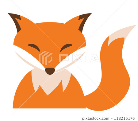 Fox. Vector illustration 118216176