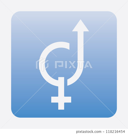 gender illustration logo. gender illustration logo. 118216454