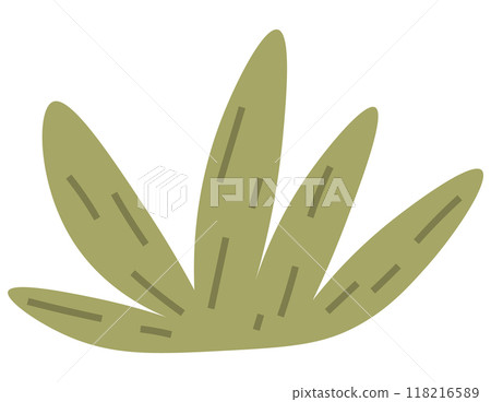 Bush vector illustration. The wild plant thicket symbolizes untamed beauty untouched nature Planting blooming shrubs adds burst color to organic canvas environment The bush metaphor resonates 118216589