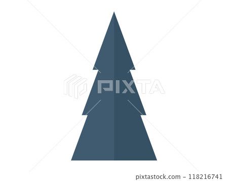 Tree vector illustration. Trees are essential for maintaining ecological balance and preserving biodiversity Natures beauty is reflected in intricate patterns and shapes leaves Environmental 118216741