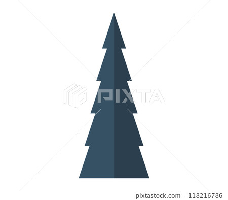 Tree vector illustration. Environmental conservation efforts aim to protect natural habitat trees and other flora The concept tree represents strength, resilience, and interconnectedness Seasonal 118216786