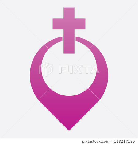 male and female gender logos 118217189