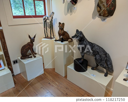 Orcas Island, Washington, USA - 06.30.2024: Orcas Island Artwork. Exhibits 118217250