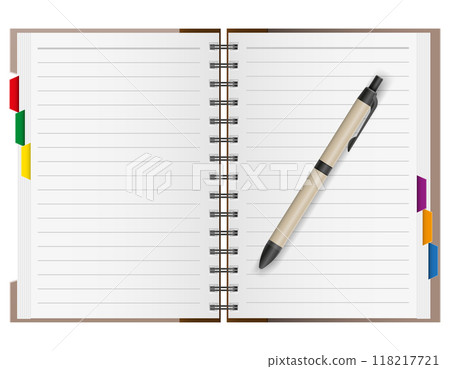 notebook for daily notes and reminders notepad cartoon stock vector illustration notebook for daily notes and reminders notepad cartoon stock vector illustration 118217721