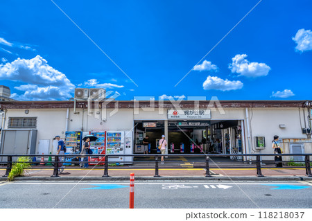 Cityscape of Kawasaki City, Kanagawa Prefecture Kajigaya Station 118218037