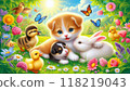 Kittens and lots of animals 118219043