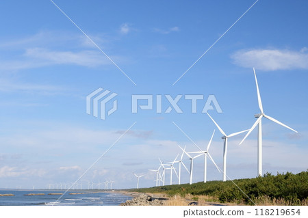 沿海風力發電(秋田縣片神市) 沿海風力發電(秋田縣片神市) 118219654