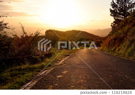The Scorching Summer Road to Sollube's Peak - Basque Country, North Spain 118219828
