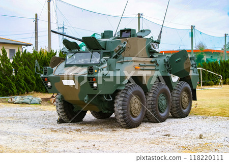 Ground Self-Defense Force Type 87 reconnaissance vehicle on display Ground Self-Defense Force Type 87 reconnaissance vehicle on display 118220111