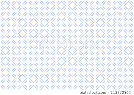 Seamless Diagonal Geometric Checked Light Blue Pattern. Seamless Diagonal Geometric Checked Light Blue Pattern. 118220503