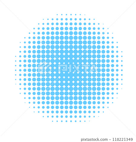 Halftone dot material light blue vector PNG Halftone dot material light blue vector PNG 118221349