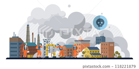 Carbon dioxide vector illustration. The carbon dioxide crisis prompts innovative solutions for environmental sustainability Environmentalists stress importance reducing carbon dioxide in atmosphere Carbon dioxide vector illustration. The carbon dioxide crisis prompts innovative solutions for environmental sustainability Environmentalists stress importance reducing carbon dioxide in atmosphere 118221879