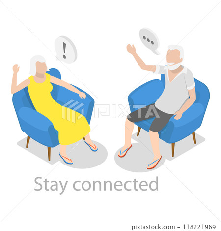 3D Isometric Flat Vector Illustration of Healthy Aging, Physical Activity and Health Care for Elderly Senior People. Item 10 3D Isometric Flat Vector Illustration of Healthy Aging, Physical Activity and Health Care for Elderly Senior People. Item 10 118221969