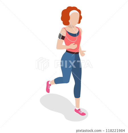 3D Isometric Flat Vector Set of Different Physical Activities, Healthy Activity and Lifestyle. Item 11 3D Isometric Flat Vector Set of Different Physical Activities, Healthy Activity and Lifestyle. Item 11 118221984