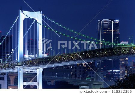 City night view Tokyo Bay City night view Tokyo Bay 118222396