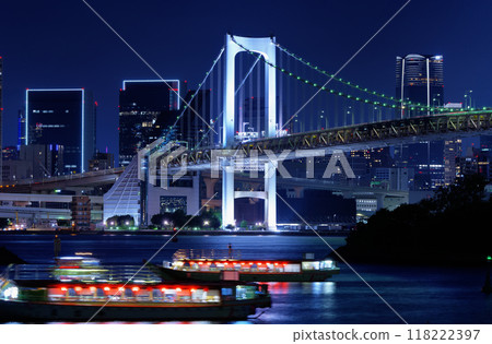City night view Tokyo Bay City night view Tokyo Bay 118222397