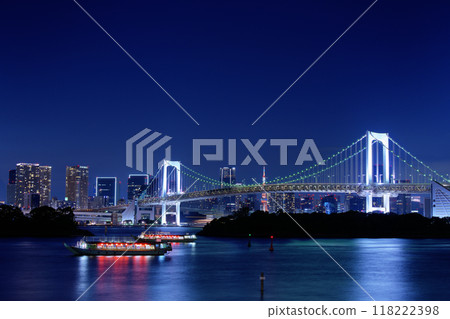 City night view Tokyo Bay City night view Tokyo Bay 118222398