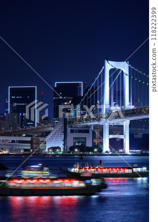 City night view Tokyo Bay 118222399