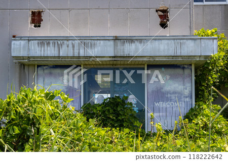 Abandoned pachinko parlour. Kaga City, Japan Abandoned pachinko parlour. Kaga City, Japan 118222642