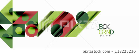 Trendy triangles lines, round elements and circles. Vector Illustration For Wallpaper, Banner, Background, Card, Book Illustration, landing page Trendy triangles lines, round elements and circles. Vector Illustration For Wallpaper, Banner, Background, Card, Book Illustration, landing page 118223230