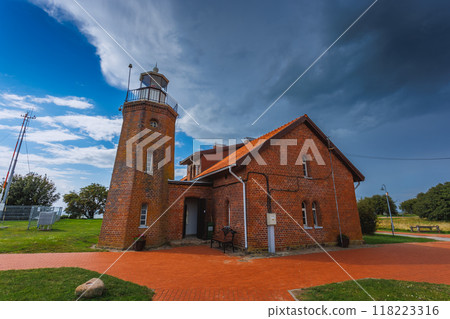 Vente Cape in Lithuania, bird ringing place. Ornithological Station one of the first bird ringing stations in Europe 118223316