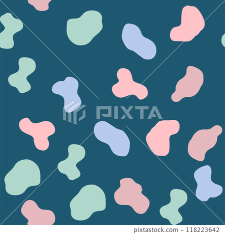 Groovy Lava Lamp Seamless Pattern. Psychedelic Fluid Drops Vector Background in 1970s Hippie Retro Style Groovy Lava Lamp Seamless Pattern. Psychedelic Fluid Drops Vector Background in 1970s Hippie Retro Style 118223642