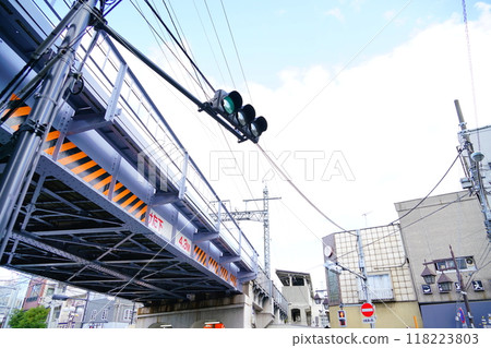 堀切菖蒲園與京成線高架 118223803