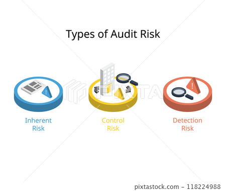 Type of audit risk for Inherent Risk, control risk, detection risk 118224988