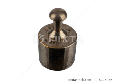 Old rusty bronze scale weights Old rusty bronze scale weights 118225056